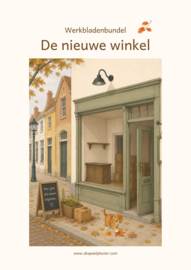 PDF De nieuwe winkel - Werkbladenbundel (Leuk voor het najaar!)