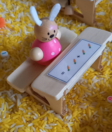 Sensorische Speelset Leer tellen met de Konijntjes!