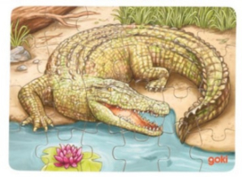 Goki Legpuzzel Down Under Alligator 24-delig