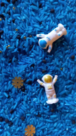 Speelrijst Ruimtevaart Astronautenmix 550 gr.
