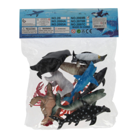 Grote Speelfiguren Seabed Oceaandieren, 11st.