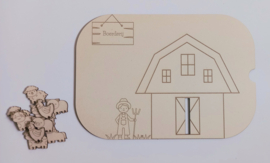 Trofast Insert  De Boerderij!