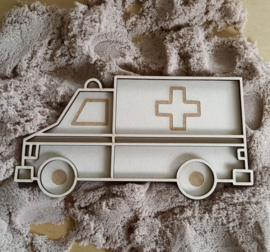 Vulvorm Ziekenauto Ambulance