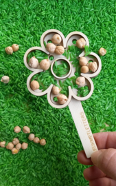 Houten zeefje Bloem