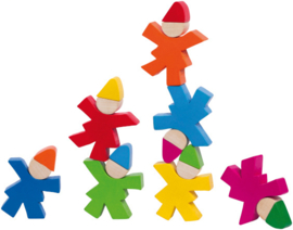 Selecta Spielzeug stapelspeelgoed Dwergen 7-stuks