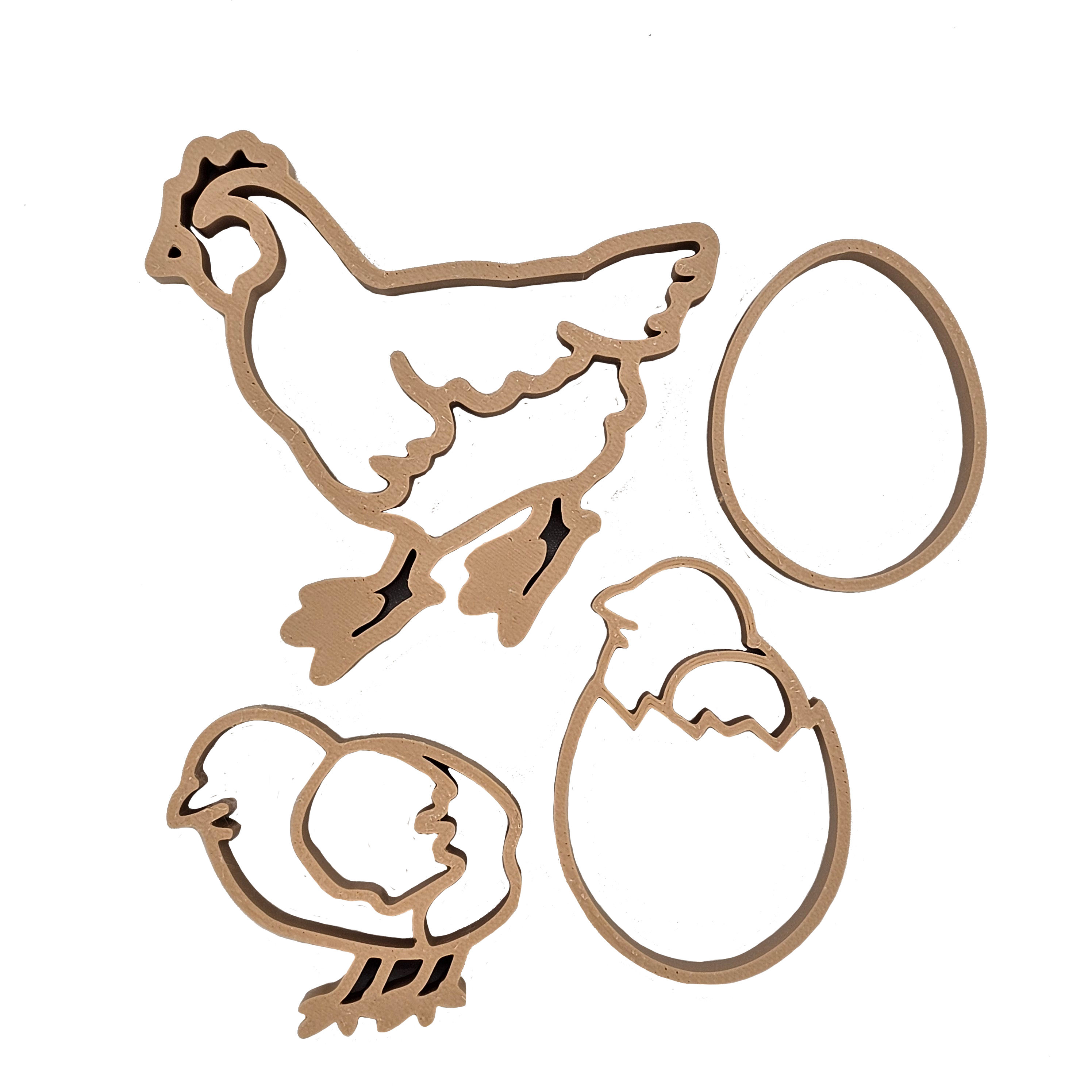 Thema Set Lifecycle Kip: Uitstekers + Speelfiguren