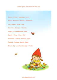 PDF Het jaar rond met de kabouters – Deel 4 Zomer