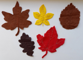 Vilten Herfstbladeren