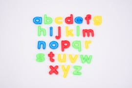 Tickit Doorschijnende Letters 26 st.