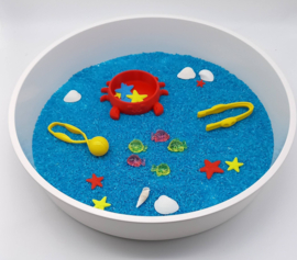 Krab Speelbakje met zeesterren