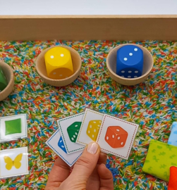 Complete Sensopatische Speelset Ik leer de kleuren