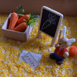 Sensorische Speelset Leer tellen met de Konijntjes!