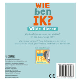 Wie ben ik? - Uitklapboek Wilde dieren