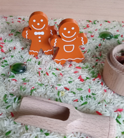 Sensorische Speelset Peperkoek Winter