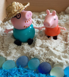 Sensopatische SuperSpeelset Peppa Pig aan het Strand