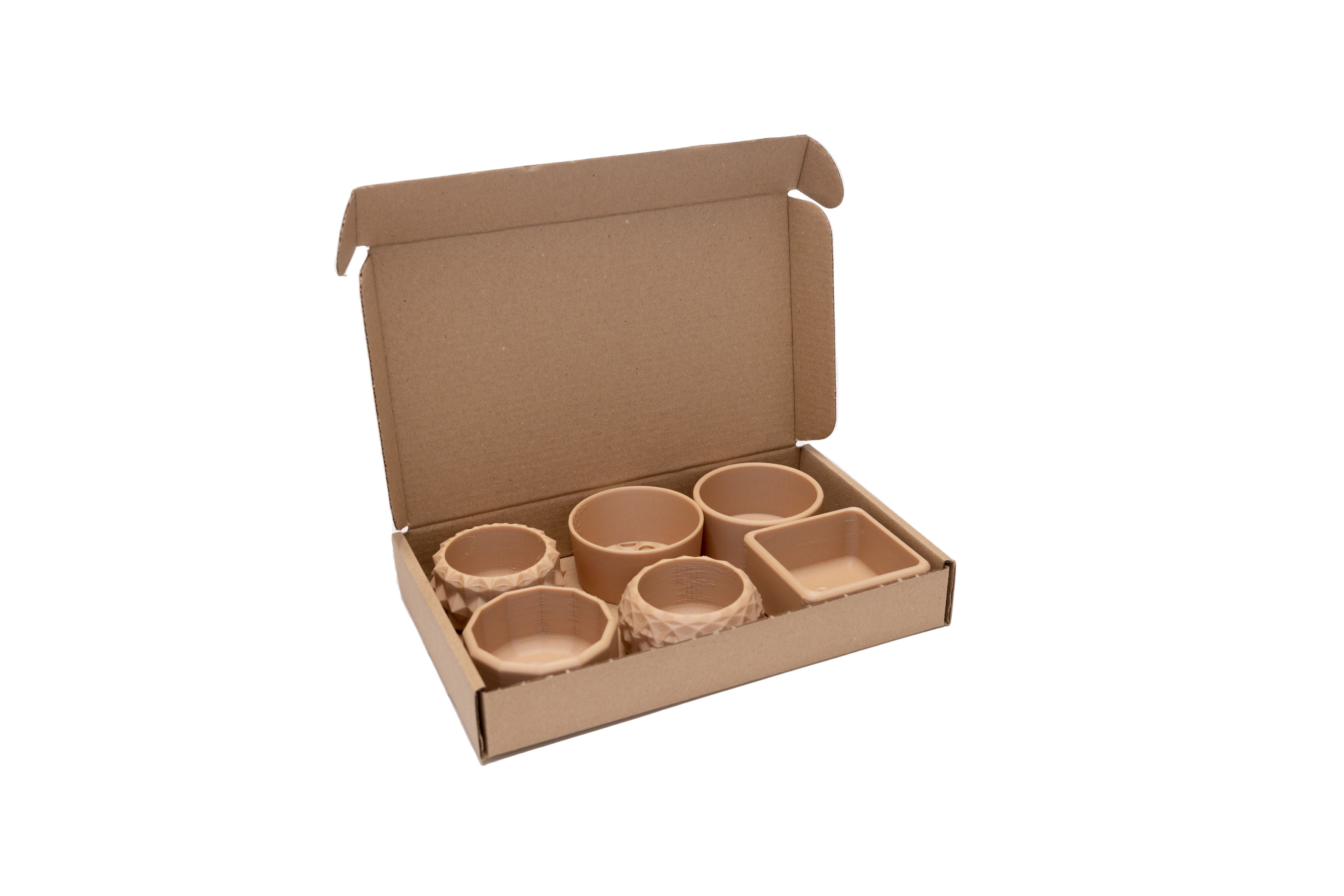 Grennn Mini Speelbakjes, set van 6