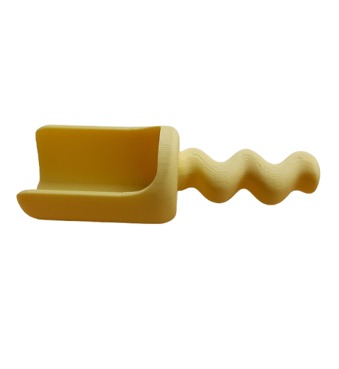 Grennn 'Wave' Schepje Pastel Geel