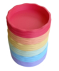 Grennn 'Wave' Pastel Bakjes set 6 st.