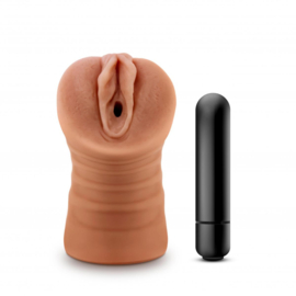 M for Men - Julieta Masturbator Met Bullet Vibrator - Vagina