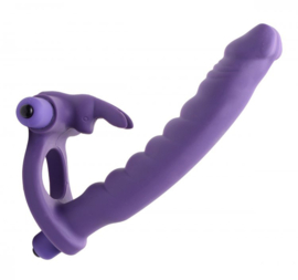 Double Delight Vibrerende Penisring Met Vibrator