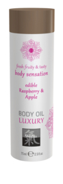 Luxe Eetbare Body Oil - Framboos & Appel