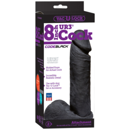 CodeBlack - ULTRASKYN Dildo - 8" / 20 cm