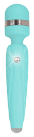 Pillow Talk - Cheeky Wand Vibrator - Teal