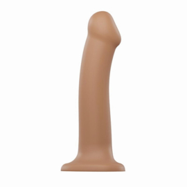 Strap On Me - Buigzame Siliconen Dildo - L