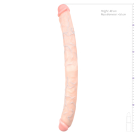 50cm dubbele dildo