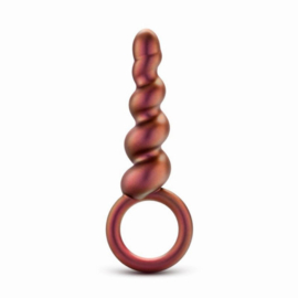 Anal Adventures Matrix - Spiral Loop Anaal Plug - Koper