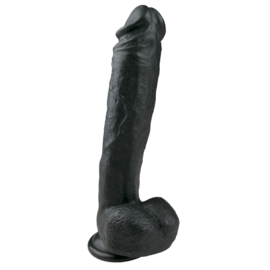 Realistische Dildo Met Balzak - 26,5 cm