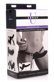 Power Pegger Dubbele Strap-On Vibrator