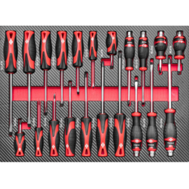 Airpress Gereedschapswagen gevuld 360 delig 12 laden