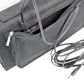 Hyundai H60 60W draagbare en opvouwbare zonnelader met USB- en DC-connectiviteit