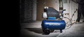 Hyundai 24 L Compressor 8BAR directe aandrijving 2PK