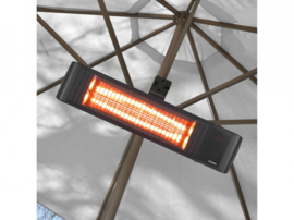 Eurom | Hangende Terrasverwarming | Elektrisch | Golden 2000 Amber Focus  | 2000W | 22m² | Golden Amber | Afst. +APP & dimmer| 334340