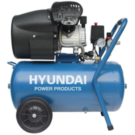 Hyundai 50L Compressor 8BAR directe aandrijving V 3PK