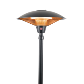 Eurom | Staande Terrasverwarming | Elektrisch | PD2100 XXL | 2100W | 17m² | Halogeen