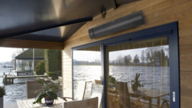 Eurom | Hangende Terrasverwarming | Elektrisch | Outdoor Heatpanel 1800 RC | 1800W | 12m² | 333930