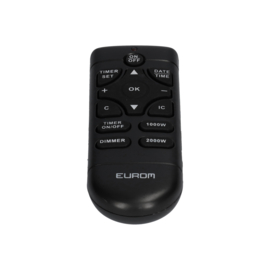 Afstandsbediening voor de Eurom Woodland 2000 sfeerhaard