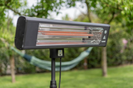 Eurom | Staande Terrasverwarming | Elektrisch |  TH1800S | 1800W | 14m² | Carbon | 333978