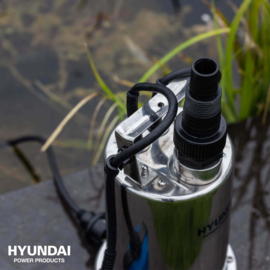Hyundai schoonwater dompelpomp 550W INOX RvS
