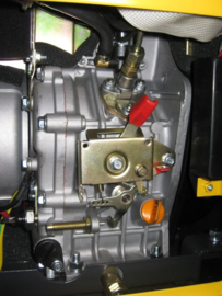 Hyundai 5,3KVA DHY6000SE geluidgedempte verrijdbare Diesel aggregaat 230V