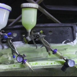 Airpress reduceer met manometer