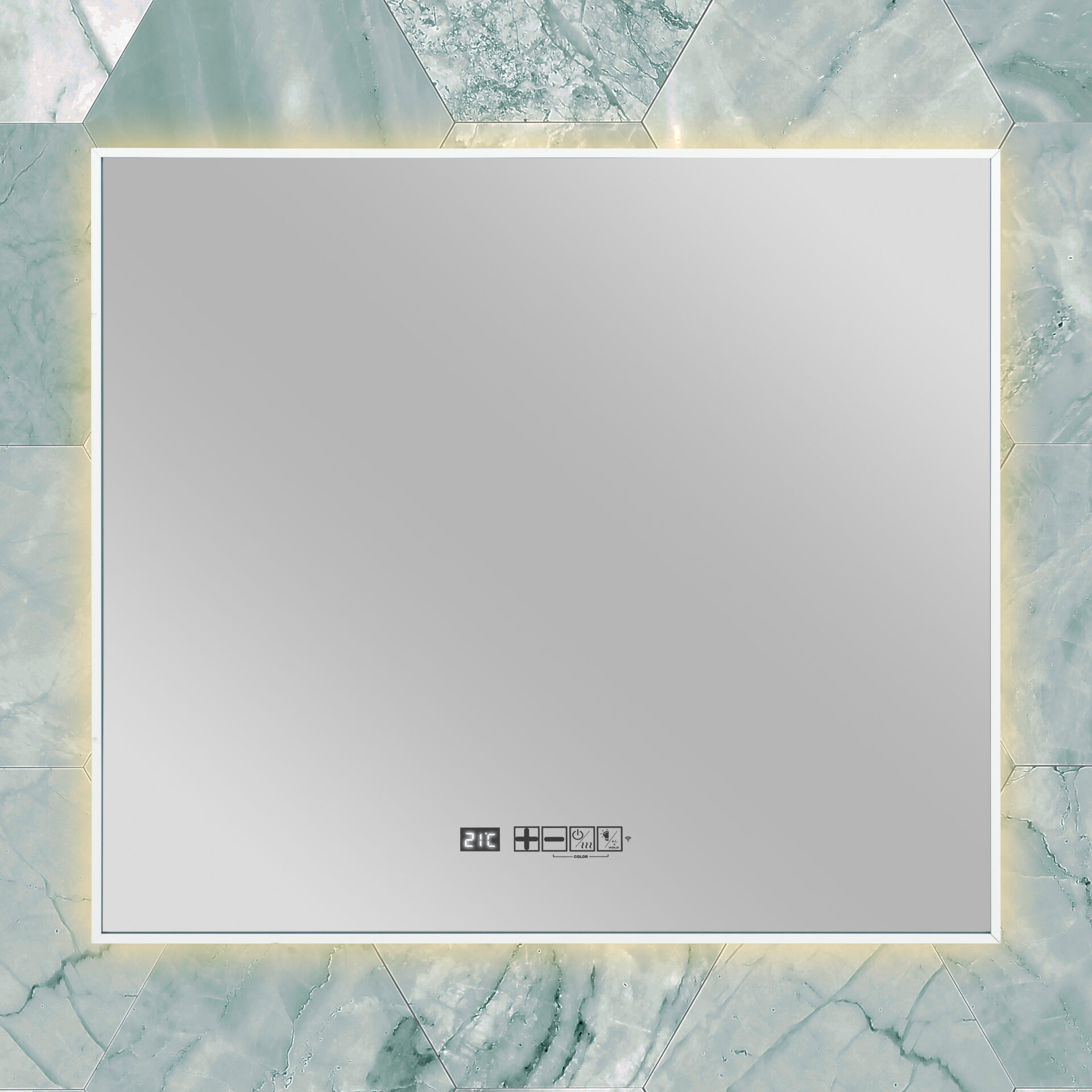 Eurom Sani Mirror LED wifi 400 White