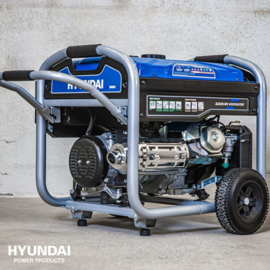 Hyundai Generator 5,5 kW met 420cc 4takt-benzinemotor