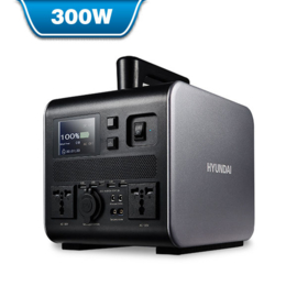 Hyundai Draagbare Li-Ion AC/DC powerstation 300W | HPS-300