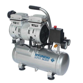 Hyundai Geluidsarme olievrije zuigercompressor L 6 - SILENT - 230V - 8 bar - hobby