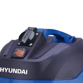 Hyundai nat/droogzuiger 20L 1200W + stopcontact