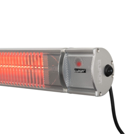 Eurom | Hangende Terrasverwarming | Elektrisch | Golden 2200 Comfort RCD | 2200W | 20m² | Afst. & Dimmer | Golden halogeen | 334524